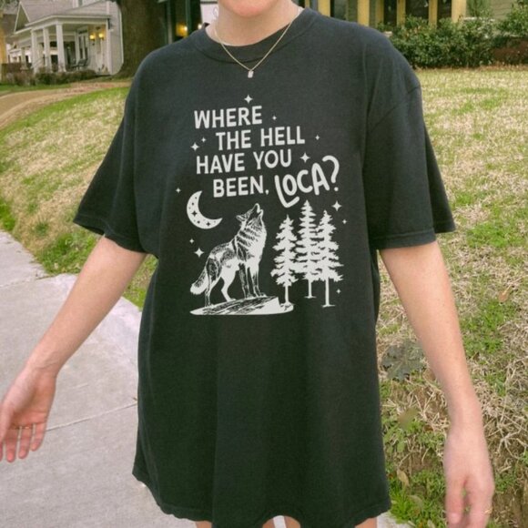 Where the hell have you been Loca T-Shirt, Vampire Saga Movie T-shirt - Picture 2 of 2